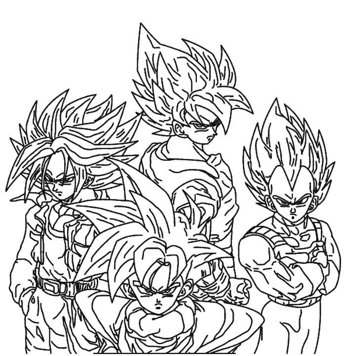 Goku en plein combat avec un adversaire dans un paysage dynamique
