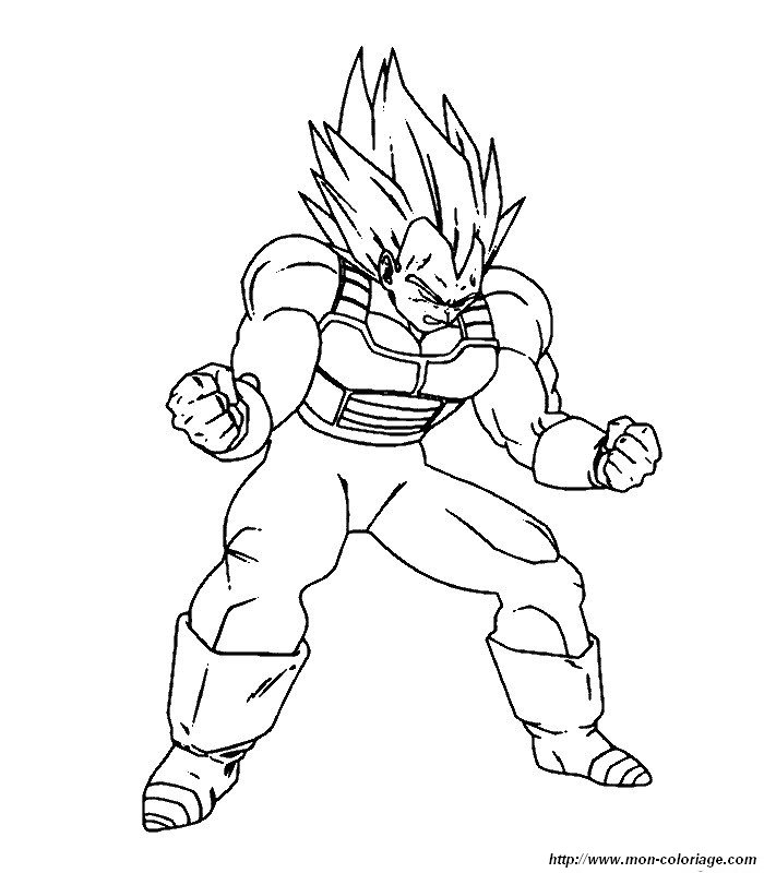 Goku en pleine action dans un combat épique