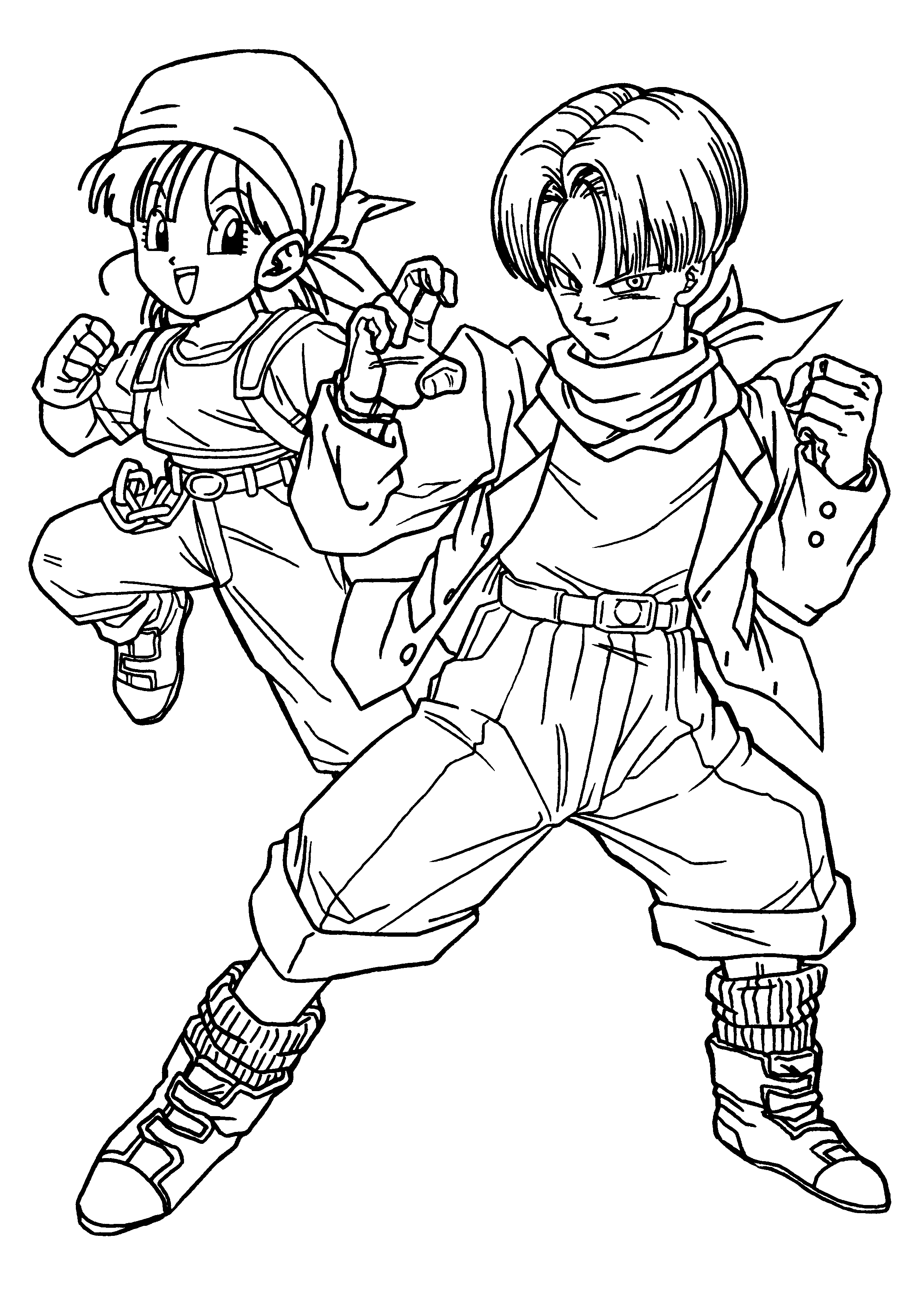 Goku et Vegeta en pleine bataille dans un décor de Dragon Ball Z