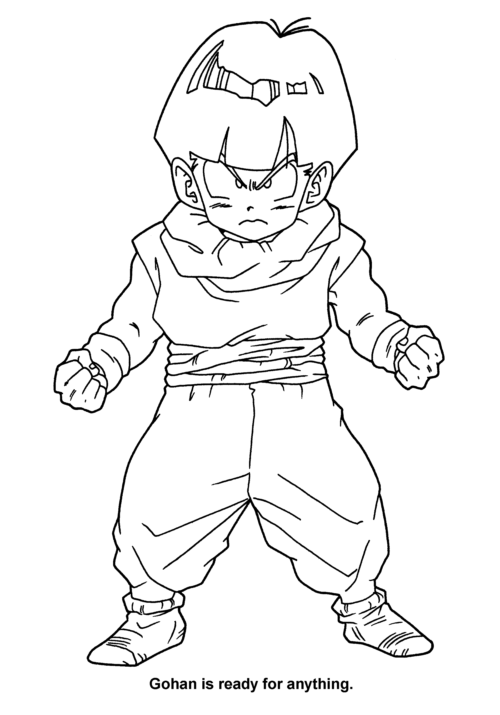 Goku en plein combat contre un ennemi dans un décor dynamique