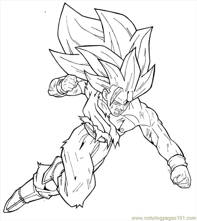 Goku en plein combat contre un adversaire dans un décor dynamique