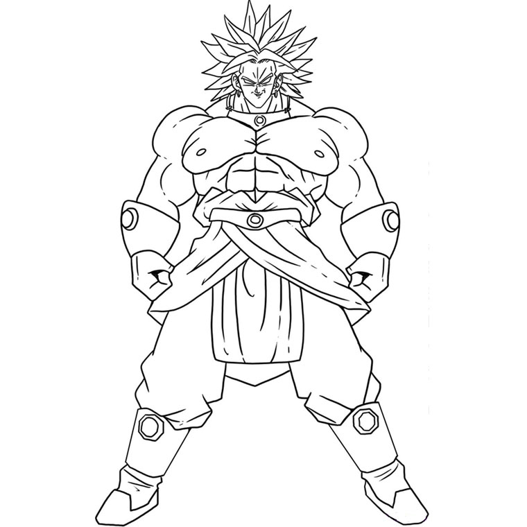 Goku en plein combat dans Dragon Ball Z