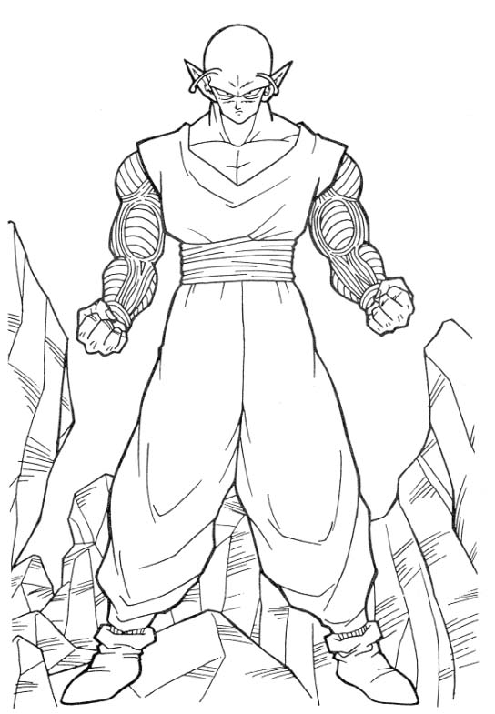 Goku s'illustre en plein combat contre un adversaire dans un décor dynamique