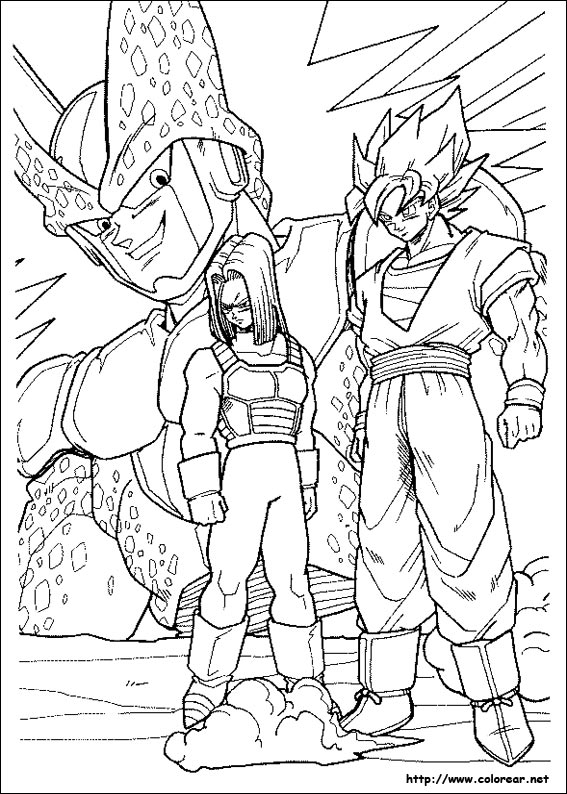 Goku et Vegeta en pleine action sur un champ de bataille