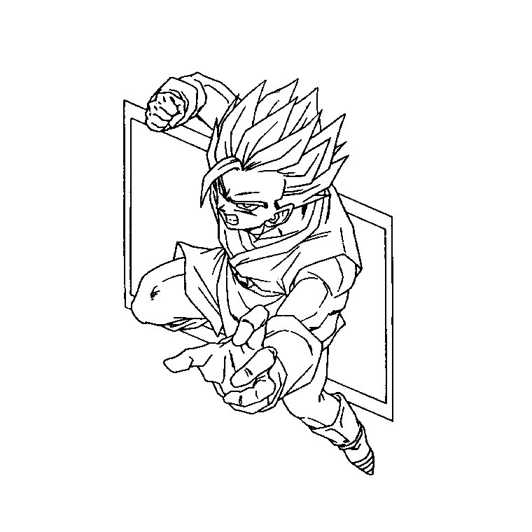 Goku et Vegeta en pleine action, prêts à combattre