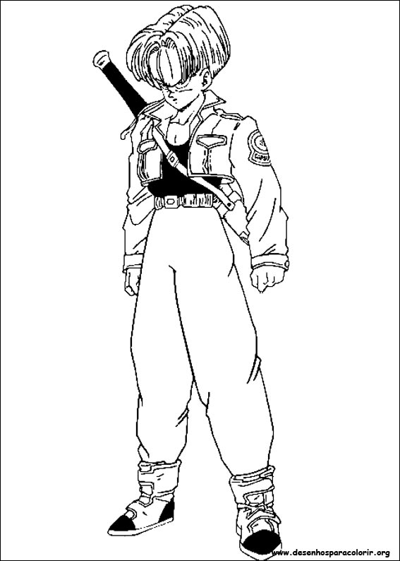 Goku en pleine action dans un combat dynamique