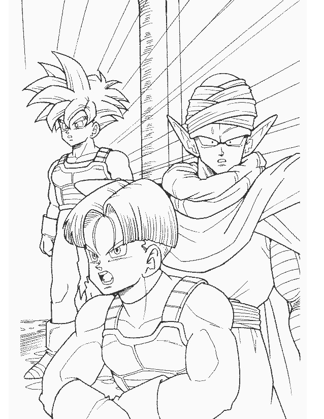 Goku en pleine action avec un environnement dynamique