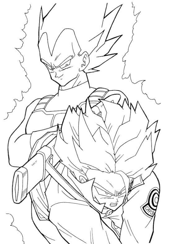 Goku en pleine action dans un combat épique