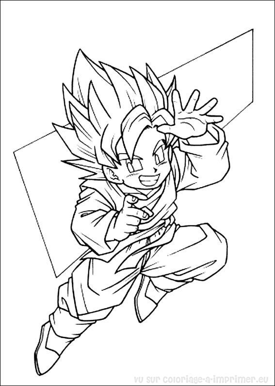 Goku en pleine action avec Kamehameha dans un décor de combat