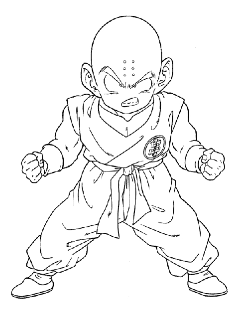 Goku en pleine action face à un adversaire dans un décor dynamique