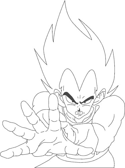 Goku en pleine action dans un combat de Dragon Ball Z