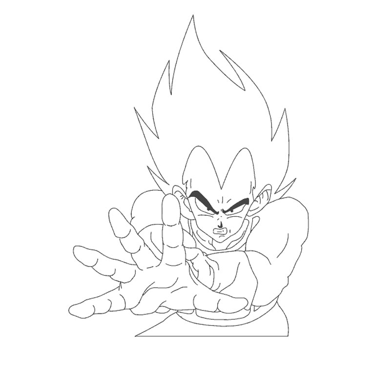 Goku en plein combat avec un dragon dans un décor dynamique