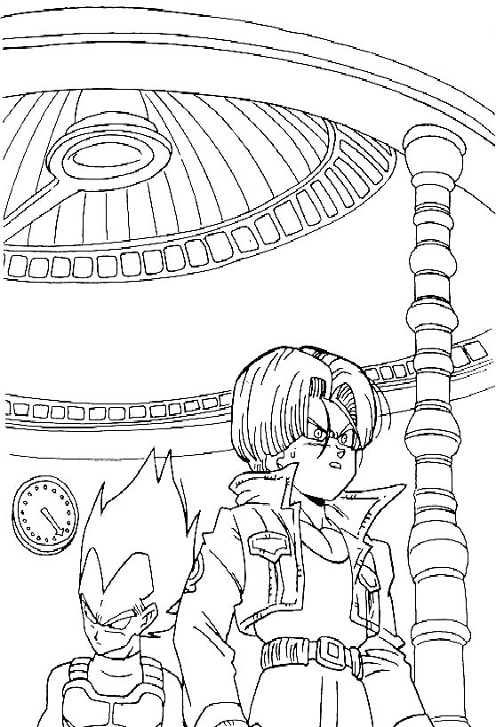 Goku en pleine action contre un ennemi dans un décor de combat
