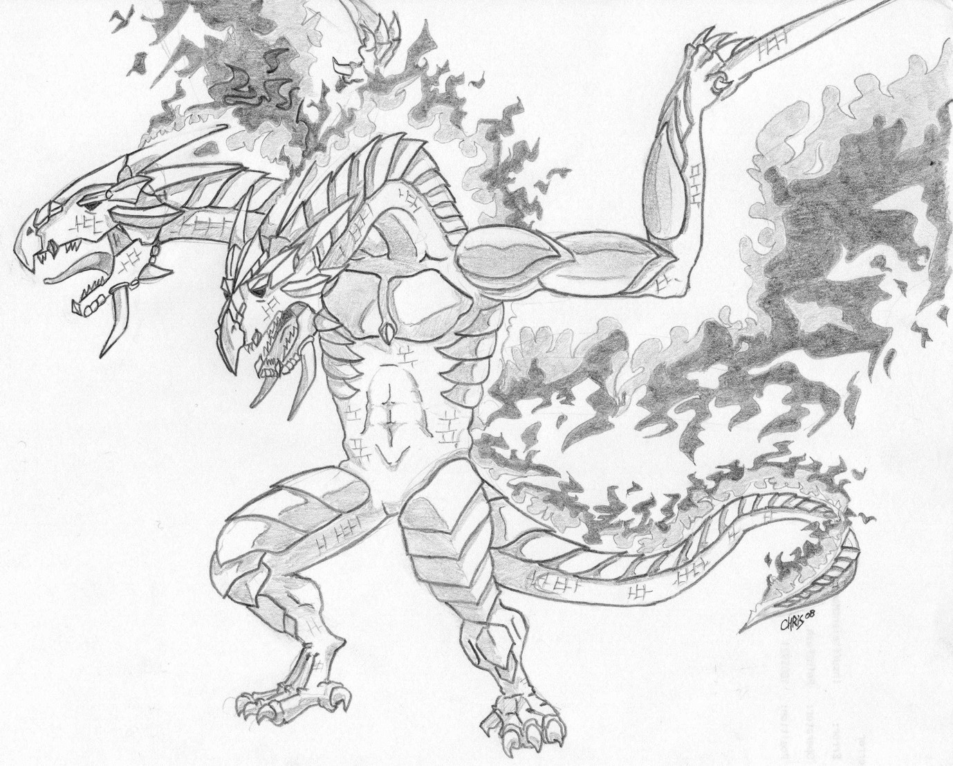 Un dragon majestueux s'élevant au-dessus des montagnes