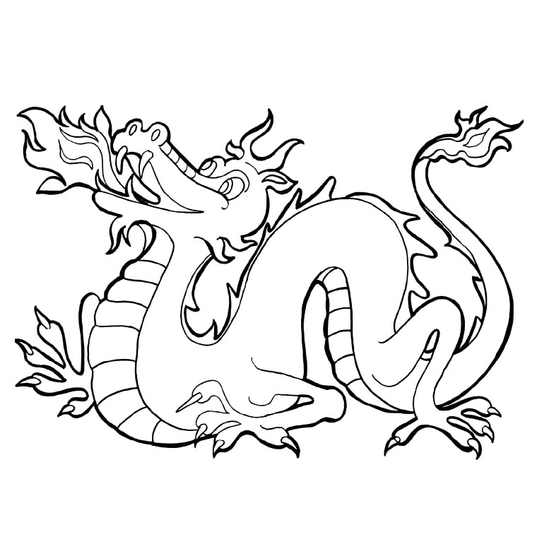Un dragon majestueux s'élevant au-dessus des montagnes