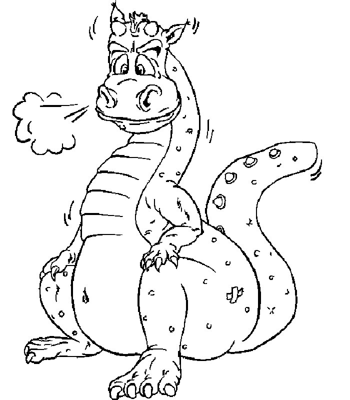 Un dragon majestueux au-dessus des montagnes