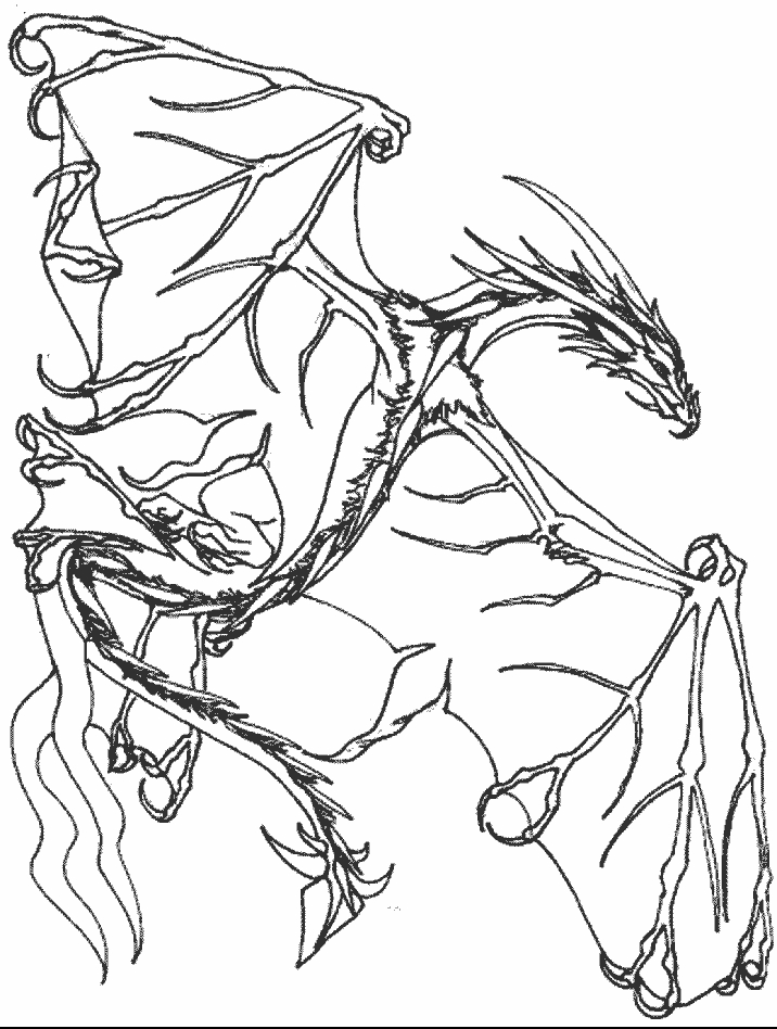 Un dragon majestueux survolant des montagnes