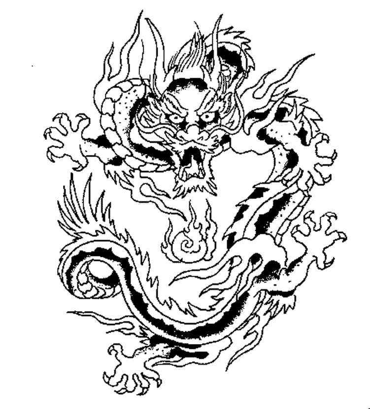 Un dragon majestueux survolant un paysage fantastique