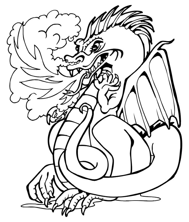 Dragon majestueux survolant des montagnes