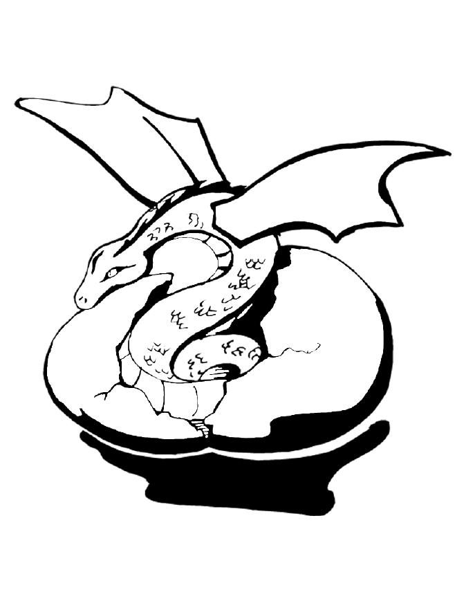 Un dragon majestueux survolant des montagnes escarpées