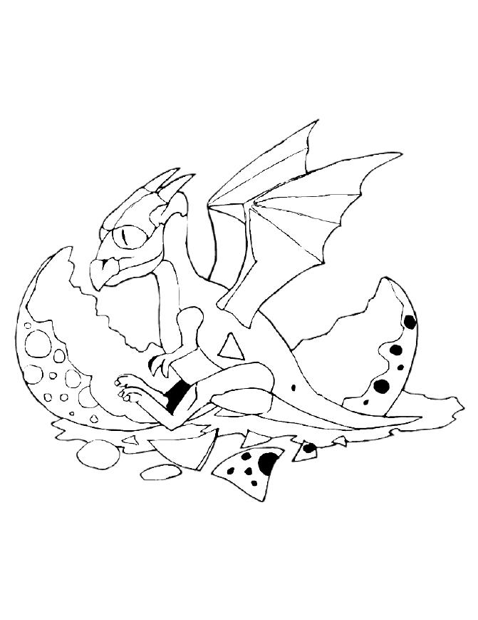 Dragon majestueux survolant des montagnes