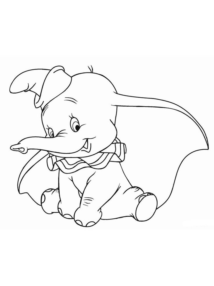 Dumbo et son ami Timothée en pleine aventure sous un ciel dégagé