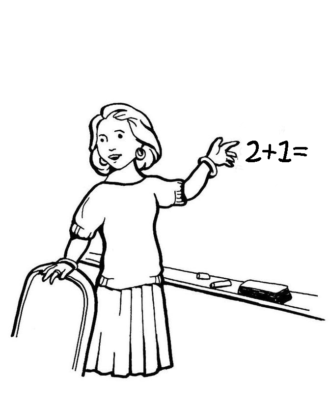 Un enseignant et une enseignante en classe avec des élèves
