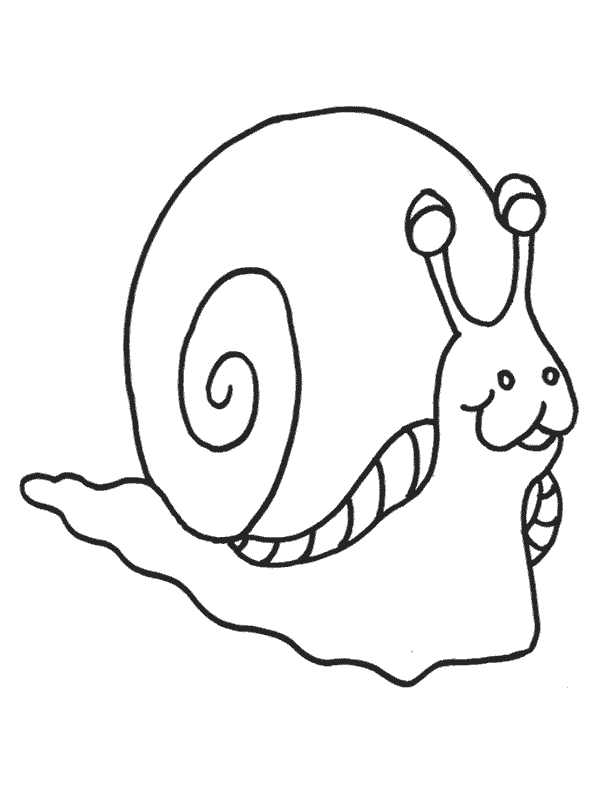 Un escargot au rythme tranquille sur un fond naturel
