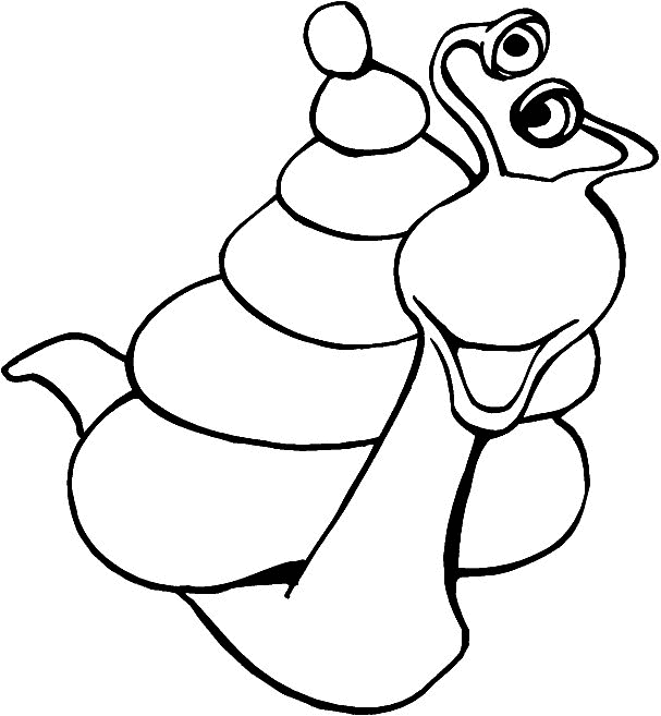 Un escargot paisible sur une feuille verte