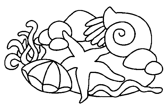 Coloriage Étoile de mer #5470 à imprimer