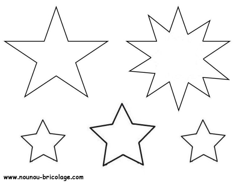 Coloriage d'une étoile entourée de motifs géométriques