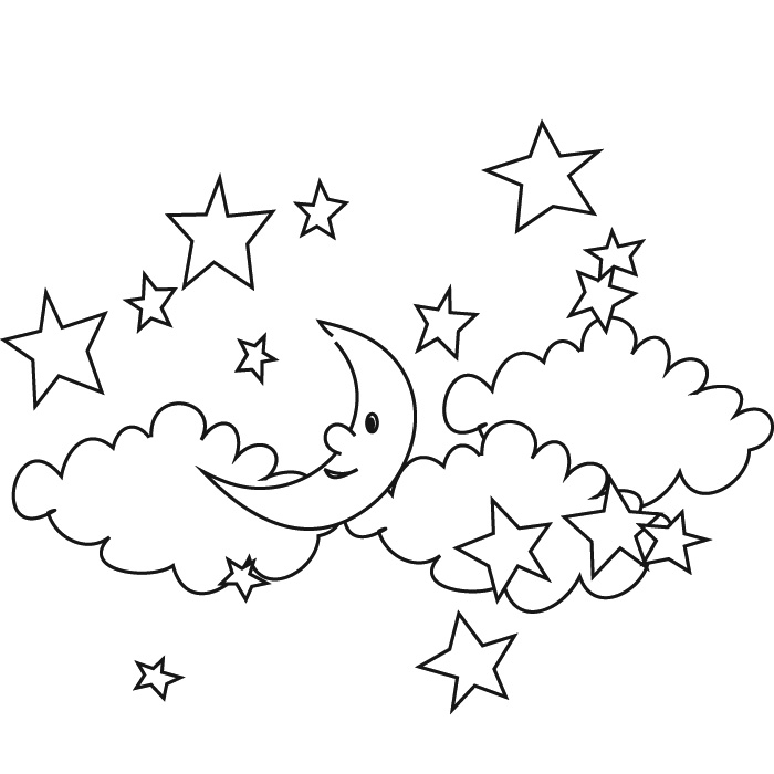Coloriage d'une étoile avec des motifs géométriques