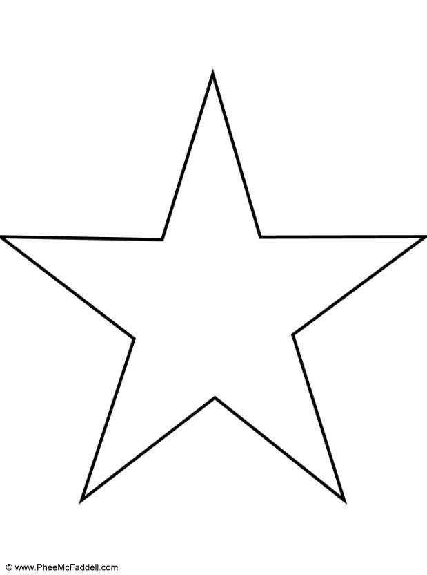 Coloriage d'une étoile décorative avec motifs variés