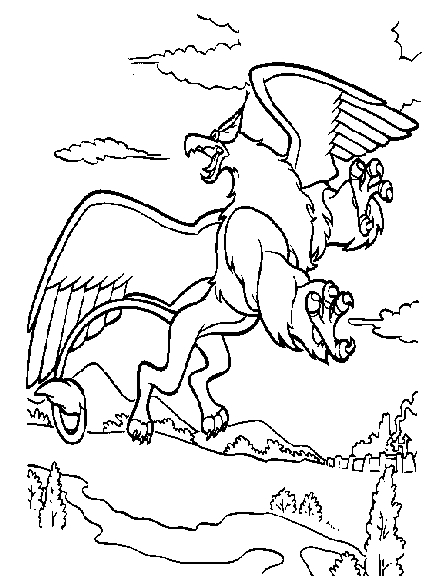 Coloriage d'Excalibur, l'épée magique, sur un socle de pierre
