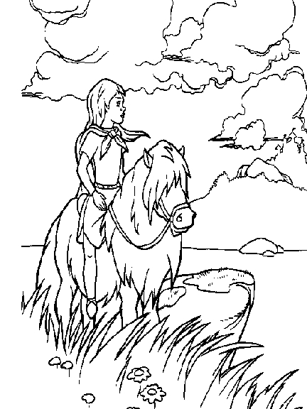 Coloriage d'Excalibur, l'épée magique dans son fourreau
