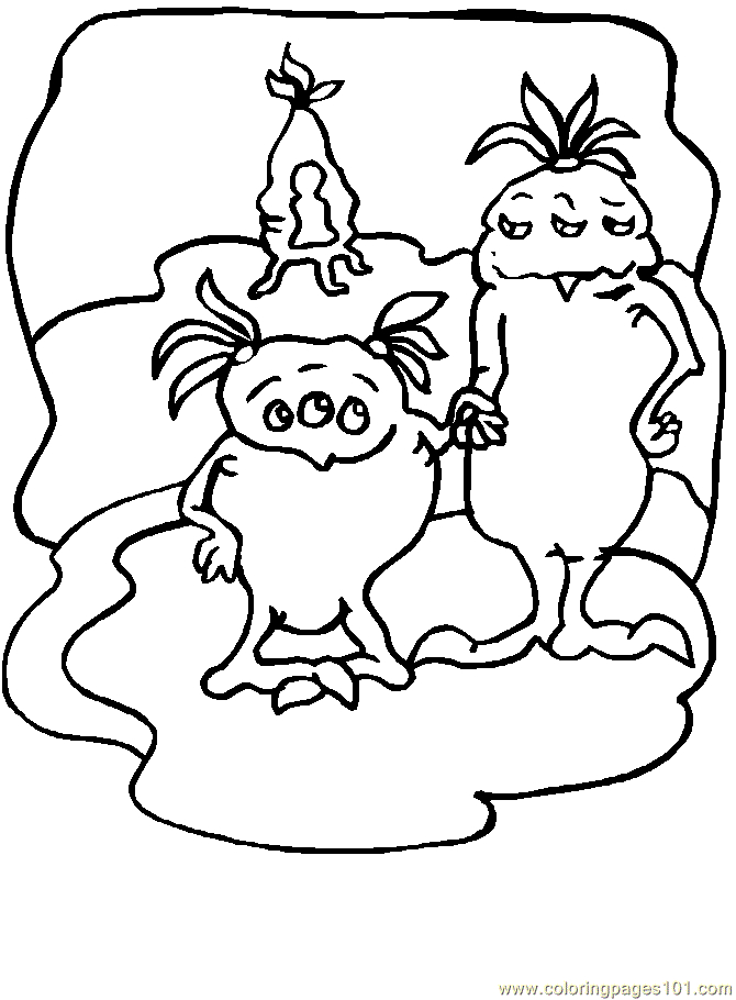 Coloriage d'un extraterrestre souriant sur son vaisseau spatial