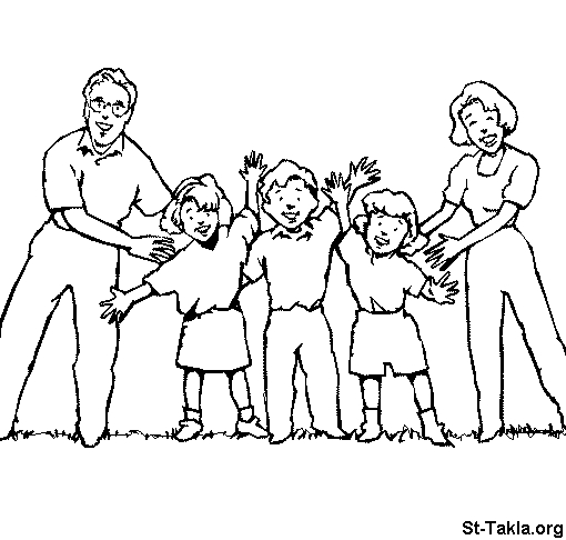 Une famille joyeuse en pleine activité de jardinage