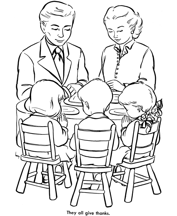 Une famille joyeuse réunie autour d'une table