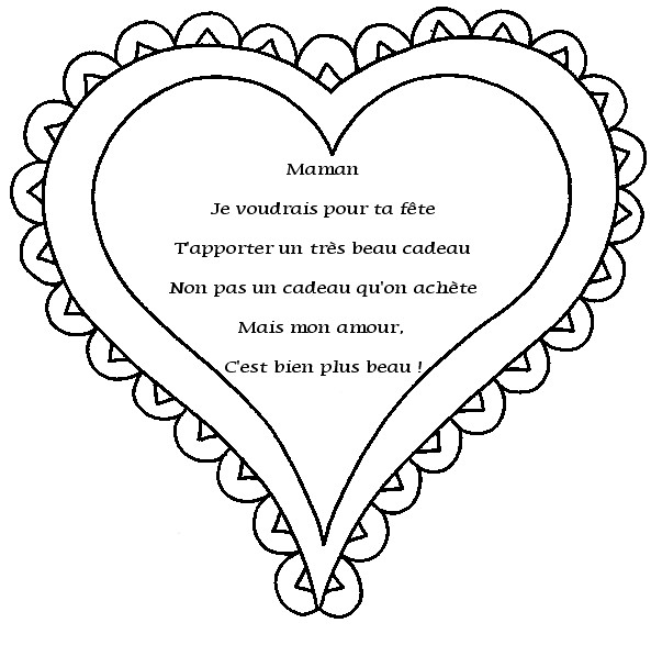 Coloriage Fête des Mères #25462 à imprimer Coloriage Fête des Mères #25462 à imprimer