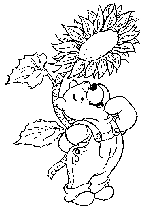 Coloriage de la fête des mères avec un bouquet de fleurs et un message affectueux
