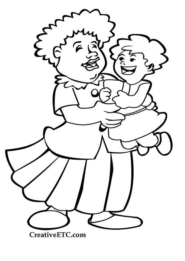 Coloriage fête des mères avec des fleurs et des cœurs