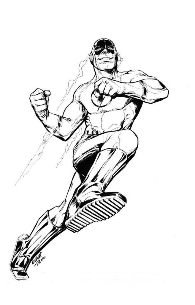 Coloriage Flash #42992 à imprimer Coloriage Flash #42992 à imprimer