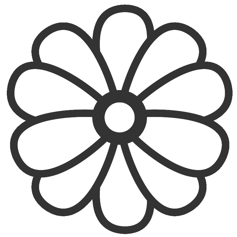 Coloriage de fleurs variées dans un jardin luxuriant
