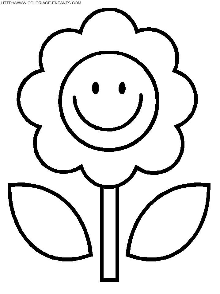 Coloriage de fleurs variées dans un jardin apaisant