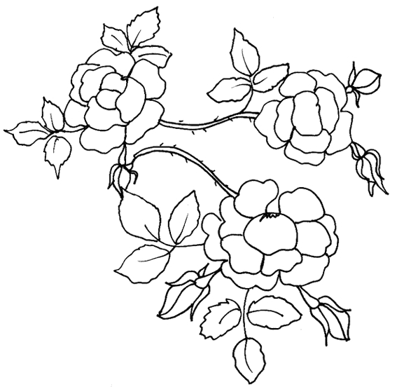 Coloriage de fleurs variées dans un jardin enchanteur