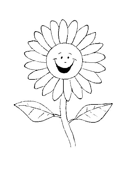 Coloriage de fleurs variées dans un jardin luxuriant