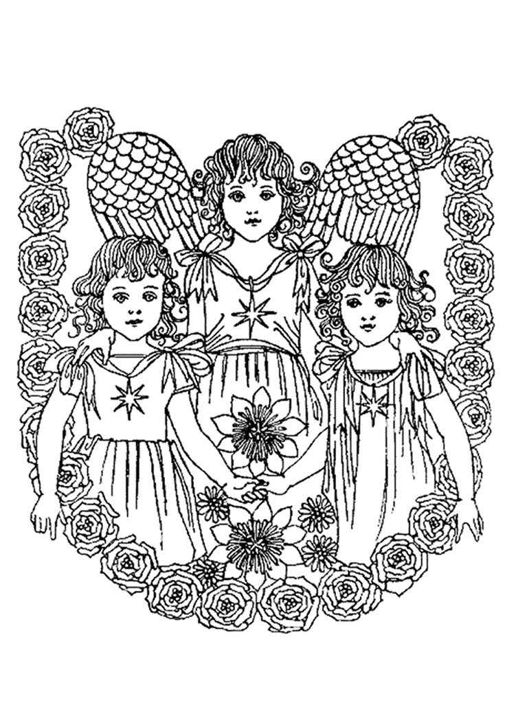 Coloriage de fleurs variées dans un jardin stylisé