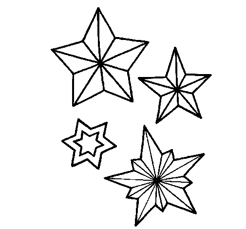 Coloriage d'un flocon de neige avec motifs géométriques