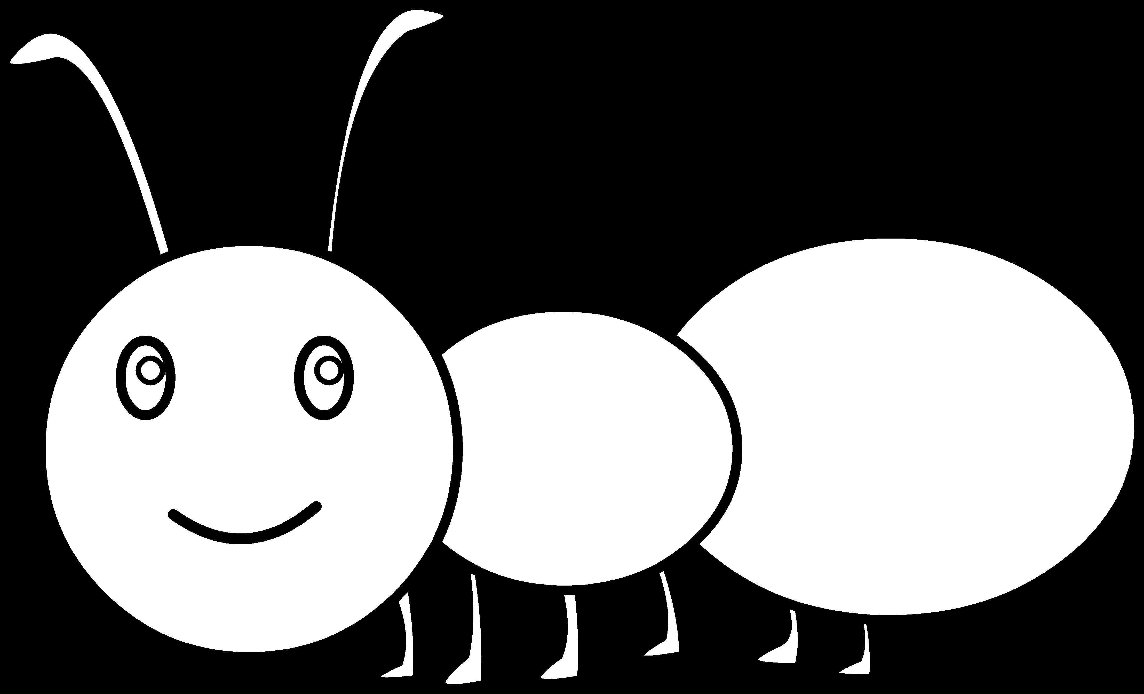 Coloriage d'une fourmi sur une feuille avec des détails naturels