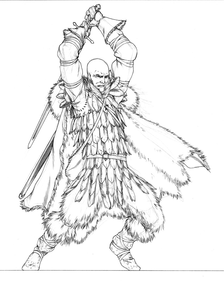 Coloriage de la scène emblématique de Game of Thrones avec des personnages principaux Coloriage de la scène emblématique de Game of Thrones avec des personnages principaux